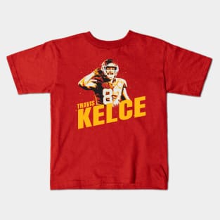 travis kelce kc Kids T-Shirt